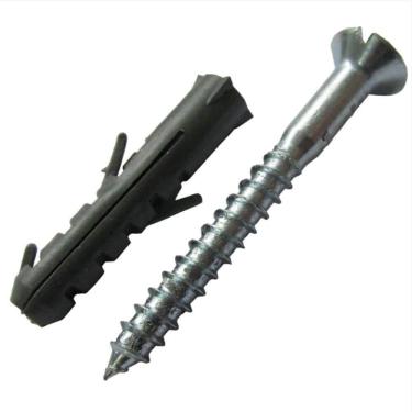 Imagem de Pa Aço Para Madeira Com Chata 5,5x50 Com Bucha - Pmb011 - Foxmix