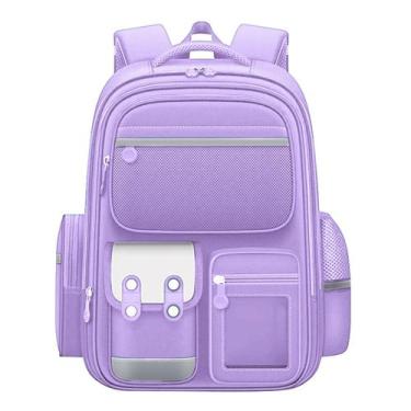 Imagem de Mochila Escolar Juvenil Menino Menina Grande Para Estudante Reforçada 