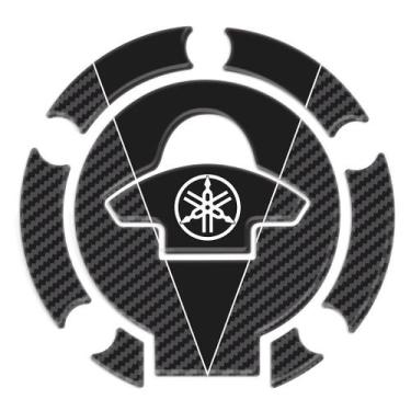 Imagem de Adesivo Protetor Tank Pad YZF R3 2016 a 2020 - Bocal Resinado - Cromo 