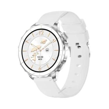 Imagem de Smartwatch Feminino De 18mm Com Tela HD AMOLED, 4GB, GPS, Trajetória, 