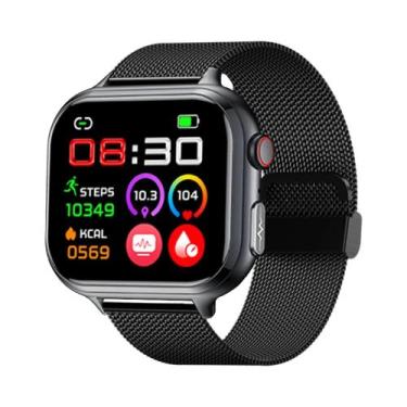 Imagem de Relógio Inteligente Masculino À Prova d'Água Com Monitor De Frequência