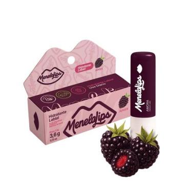 Imagem de Balm Hidratante Labial Menela Lips Protetor Lábios Profissional, Amora
