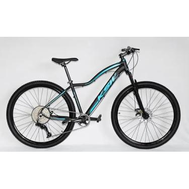 Imagem de Bicicleta Aro 29 Ksw XLT MWZA Alumínio 12v Kit 1x12v Pedivela Single K7 11/50 Freio a Disco Mecânico (Preto/Azul - Feminina, 15)