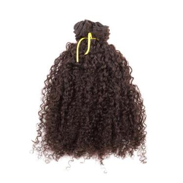 Imagem de Cabelo Natural Cacheado 50cm com Tecimento Textura Curly De Benguela C