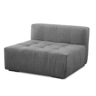 Imagem de Sofa modular Sem Braço Burgos - COLISEU - COLISEU ESTOFADOS, Cinza