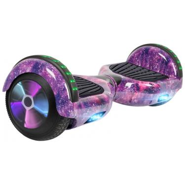 Imagem de Hoverboard Self Balance FLYING-ANT 6,5&quot; B03 Galaxy Purple com Alto-falante e Luzes de LED