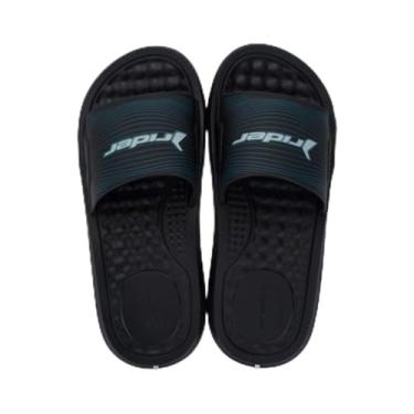 Imagem de Chinelo Rider Step Slide (Preto/Branco, BR, Adulto, Faixa Numérico, 37, 38)