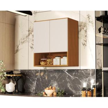 Imagem de Armario Aéreo Organizador Multiuso Quarto Sala Bela 2 Portas - Mega Fá