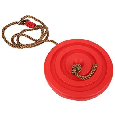 Imagem de Generic Com Cadeira Suspensa de Alta Intensidade e Resistente, Disco de Escalada, Feito de Material Plástico de, o Acabamento é Adequado para Varanda e Pátio (#1)