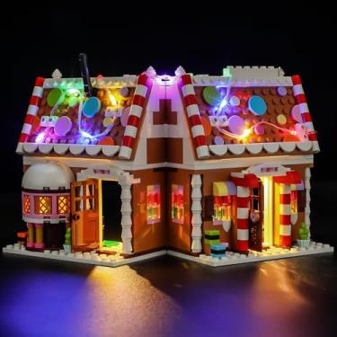 Imagem de BRIKSMAX 2.0 Light Kit Compatible with Lego Festive Gingerbread House 40809 Building Sets- LED Lighting Kits (Accessories Only), Cable-Hiding Tech for Display, Gifts & Collectors