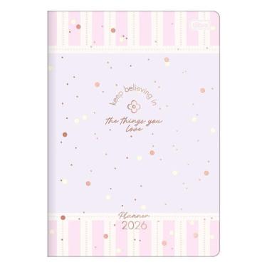 Imagem de Agenda Planner Soho 2026 Grampeado 20 Folhas Listras - Tilibra
