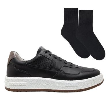 Imagem de Kit Tênis Democrata Drake Pulse Masculino + Par de Meia