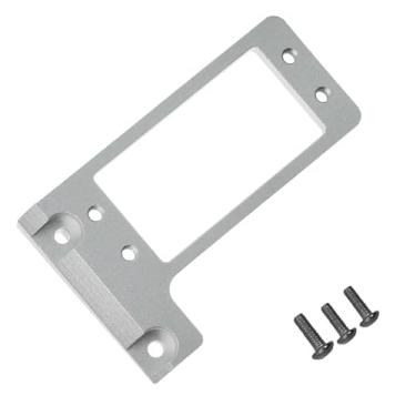 Imagem de Luwecf Suporte de Servo RC Profissional de Centro Baixo, Modificado em Liga de Alumínio, para Bicicletas de Escalada E Carros RC (1 Peça), Prata