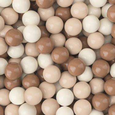 Imagem de Ball Pit Balls GOGOSO Brown 100 unidades para crianças de 1 a 3 anos