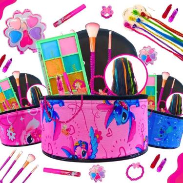 Imagem de 10X Kit Infantil De Maquiagem Maletinha Linda Completa Perf
