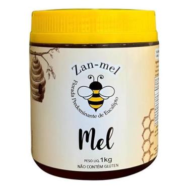 Imagem de Mel Eucalipto Zan-Mel Pote De 1Kg Direto Do Produtor