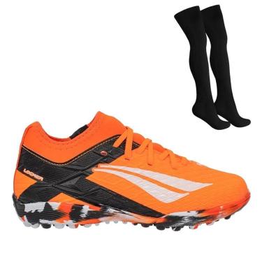 Imagem de Kit Chuteira Society Penalty RX Locker Kids + Meião