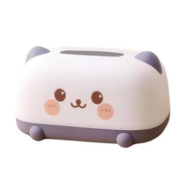 Imagem de KiBcsLic Porta-lenços, Dispensador de lenços de papel, Porta-guardanapos, Estojo para guardanapos de sala de estar, Caixa para toalhas de papel para sala de, Roxo