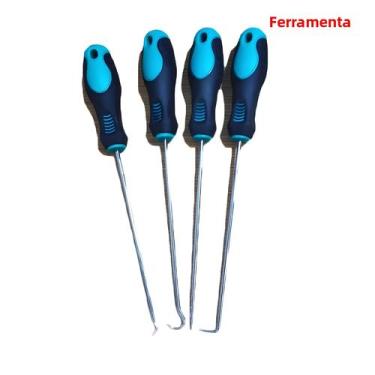 Imagem de Conjunto De Ferramentas Para Remoção De O-Rings De Óleo De Carro 4 Peç