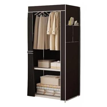 Imagem de Guarda Roupa Dobrável Portatil Organizador De Roupa Armário Inteligente - Ideal para Quarto, Viagem, Mudanças(ARMÁRIO 8KG)