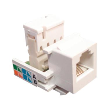 Imagem de Conector Femêa RJ11 Tipo IDC - Branco