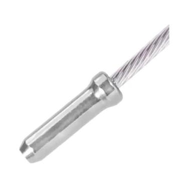 Imagem de Terminais De Cabo De Freio Para Bicicleta 100-1000PCS, Crimpagens Para