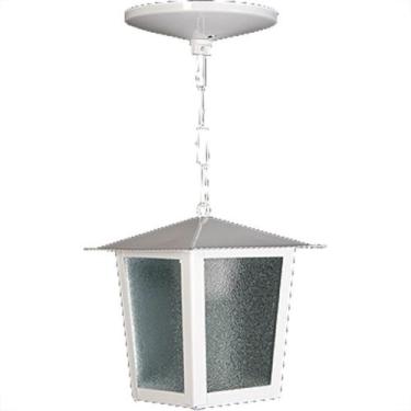 Imagem de Arandela Ideal Aco Quadrada Teto L2C Branca 2148, Branco