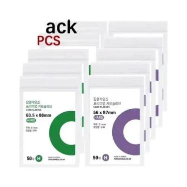 Imagem de Capa Protetora Transparente HD Impermeável Para Cartões De Ídolos Kpop