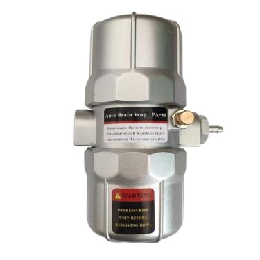 Imagem de Compressor de ar parafuso com secador refrigerado, tanque armazenamento alto fluxo e válvula drenagem automática - Modelo PA-68