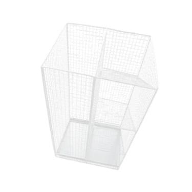 Imagem de IEUDNS Suporte para Guarda-chuva, Grande Capacidade de Armazenamento, Organizador de Balde para Escritório, Decoração de Casa, Corredor, Bengalas, Casa, Branco