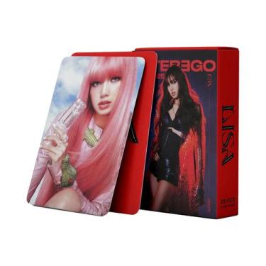 Imagem de 55 Peças BP LISA Alter Ego Cartão De Fã De Celebridade Cartão Postal P