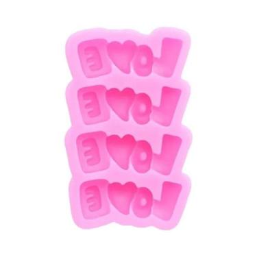 Imagem de Molde De Silicone Em Forma De Coração Pentagrama Para DIY, Acessórios 
