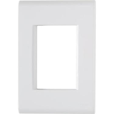 Imagem de Placa 3 Postos Juntos 4 X 2 Tramontina Liz Branca - Tramontina