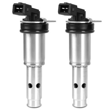 Imagem de XIMAKA 11367585425 VVT solenoide de temporização de válvula variável do motor adequado para BMW Série 1 M, 128i 135i 325i 325xi 328i 328xi 330i 330xi 335i 335is 335xi 525i 525xi 528i 530xi 5300 i 535i