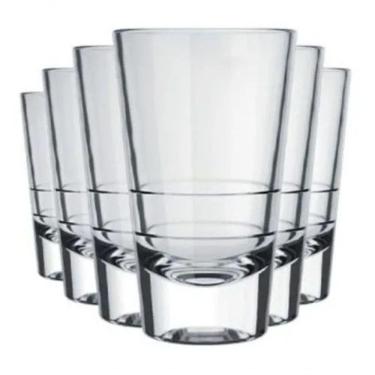 Imagem de Copo Dose Caninha Cachaça Pinga Nadir 100ml - 18 Unidades