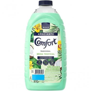 Imagem de Amaciante Comfort De Roupa Brisa Tropical Com Toque De Coco Frasco 1 8l
