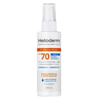 Imagem de Protetor Solar Corporal Helioderm Suncare Fps70 Spray 200Ml - Kley Her