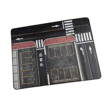 Imagem de JunZheHub Tapete de Mesa Enrolável com Miniatura de Garagem de Carros em Escala 1/64, para Decoração de Mesa Ou Brinquedo de Garagem, Ideal para Colecionadores, 60x45cm