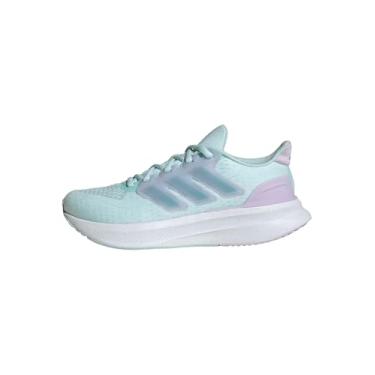 Imagem de adidas Tênis infantil unissex Ultrarun 5, Halo Mint/Mint Ton/Ice Lavender, 21