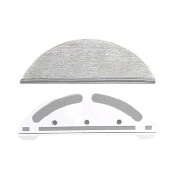 Imagem de Suporte para esfregão com peça de reposição adequada e compatível com o robô aspirador Xiaomi Lydsto R1.