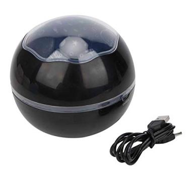 Imagem de SIWOTED Star Projetor Night Light 360 graus de rotação 8 cores LED Night Light Projector para criança (Cor preta)