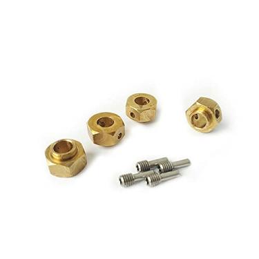 Imagem de 4 peças de cubos de roda sextavados pesados para carro Traxxas TRX-4 Crawler TRX4 1/10 RC