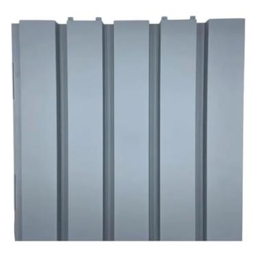 Imagem de Placa Painel Ripado 30x30-kit 22 Peças (2m2) 9 Cores (Cinza)