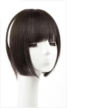 Imagem de Perucas de cabelo humano liso HD transparente com renda frontal para mulheres, sem cola, sintético com densidade natural, linha do cabelo pré-arrancada