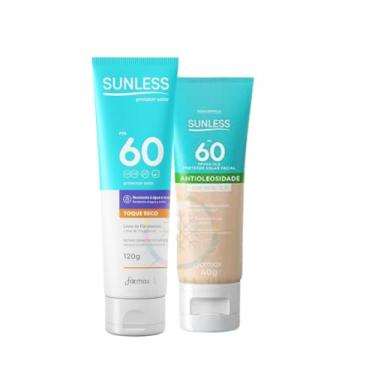 Imagem de Kit Protetor Solar Fps 60 120g + Protetor Solar Facial 2.0