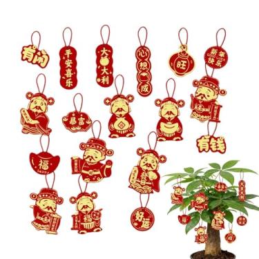 Imagem de Decorações de Ano Novo Chinês 2026 Cavalo, Pingente de Pingentes Fofos, Kit de Decorações Chinesas - para Férias em Casa, Artigos de Festa Sala de Estar Festival de Primavera Parede