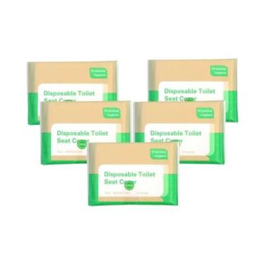 Imagem de Capa De Assento Sanitário Descartável Portátil E Impermeável 50/30/10P
