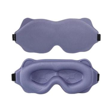 Imagem de Máscara De Dormir Em Espuma De Memória 3D, Ajudante De Sono, Viseira P