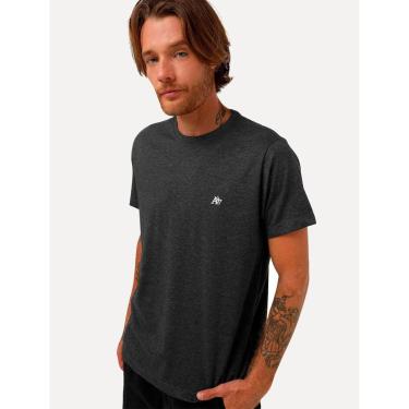Imagem de Camiseta Aeropostale Embroidered Light Logo NYC A87 Chumbo Mescla-Masculino