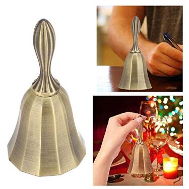Imagem de YOUTHINK Campainha para Serviço de Bar e Restaurante, Campainha de Chamada Com Design retrô Criativo Com Anel Transparente, Material de Liga de Zinco, para Hostess, Jantar Em Sala de Aula, Hotel e